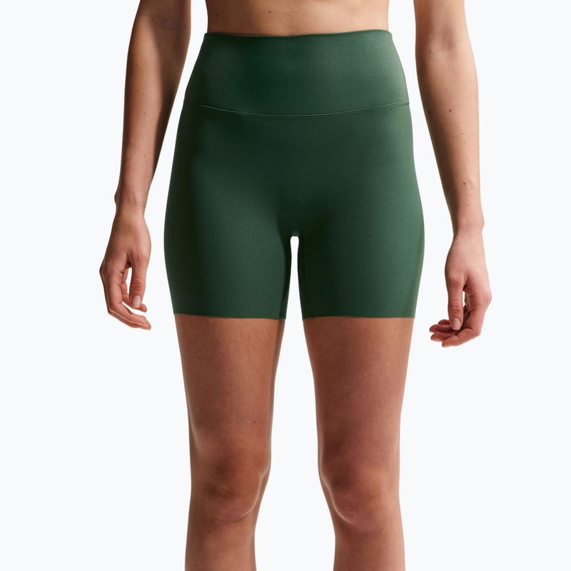 Dámské šortky Nike Zenvy High Waisted Biker 5" fir/white 5
