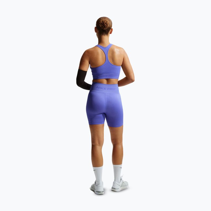 Dámské šortky Nike Pro Seamless High-Waisted Biker 5" sapphire 3