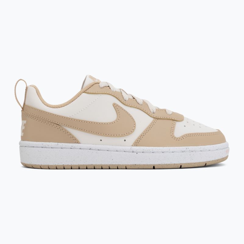 Boty Nike Court Borough Low Next Bloom phantom/white/linen 2