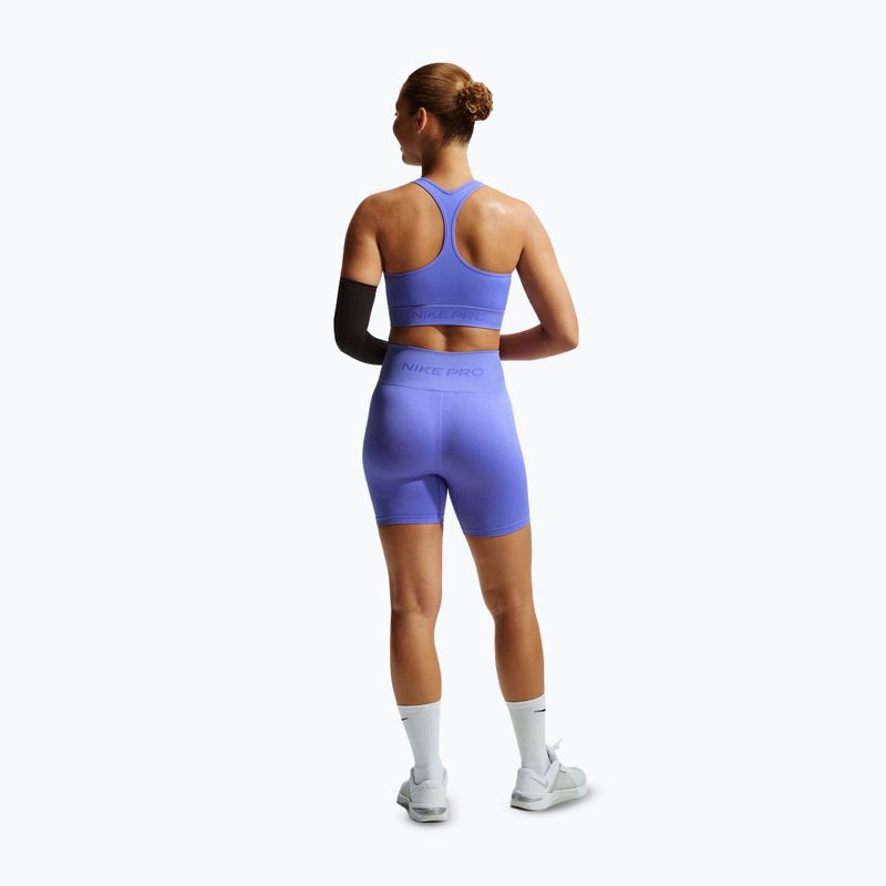 Dámské tričko Nike Pro Seamless Dri-Fit Cropped sapphire 3