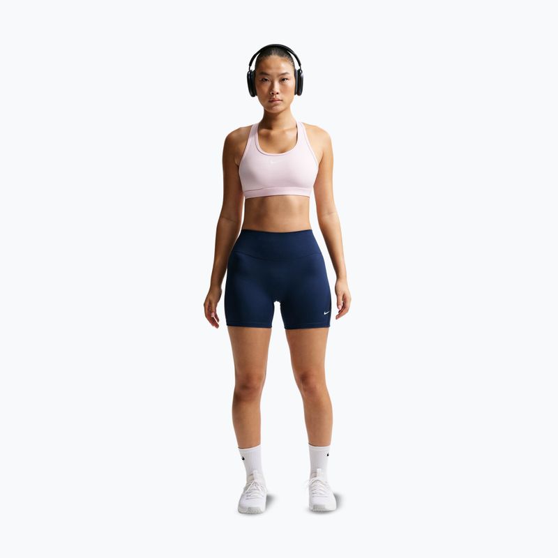 Dámské tréninkové šortky Nike One midnight navy/white 8