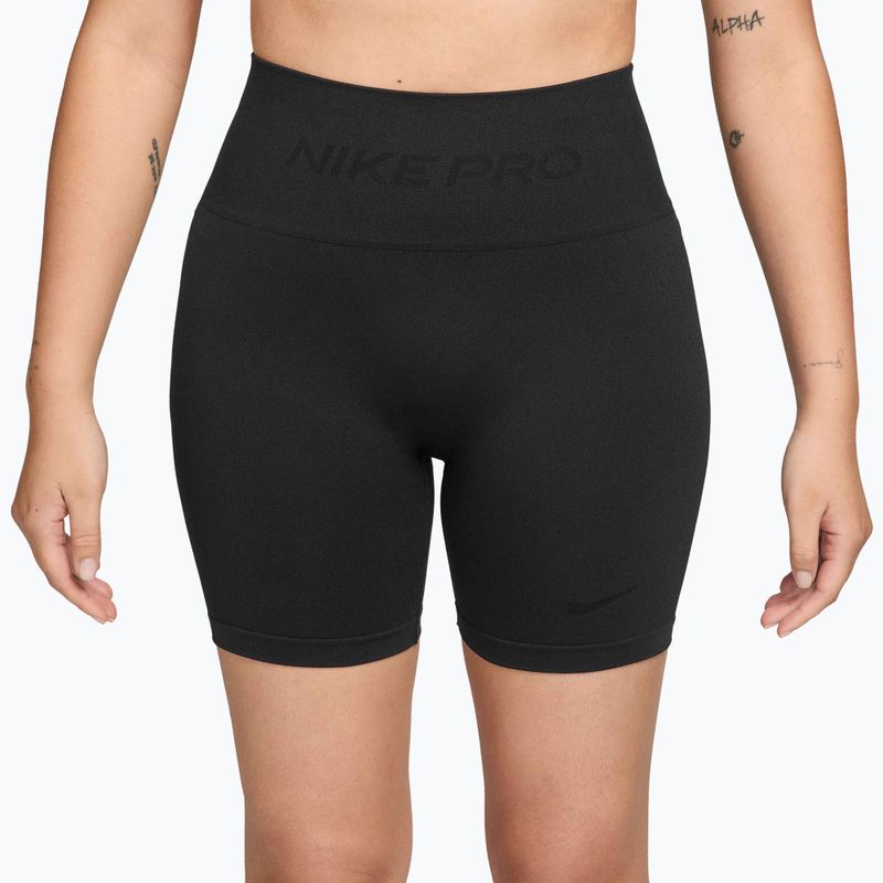 Dámské šortky Nike Pro Seamless High-Waisted Biker 5" black