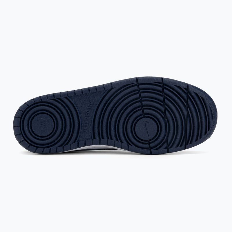 Boty Nike Court Borough Low Next Bloom white/white/midnight navy 4