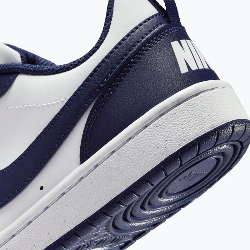 Boty Nike Court Borough Low Next Bloom white/white/midnight navy 9