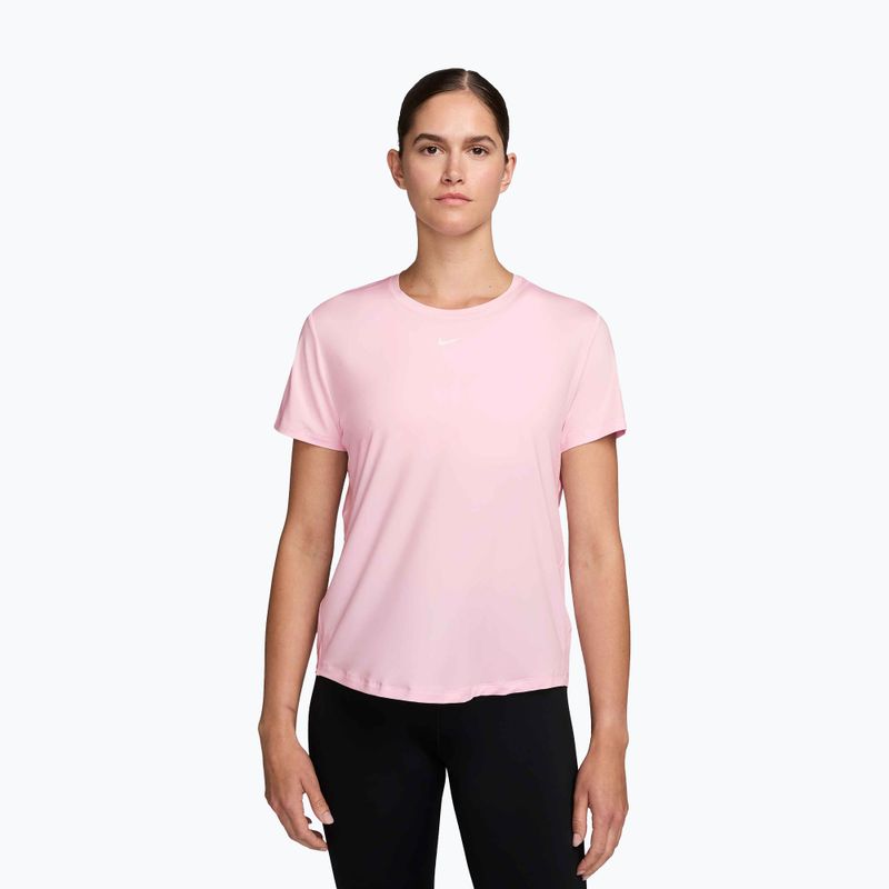 Dámské tričko Nike One Classic Dri-Fit pink foam/white
