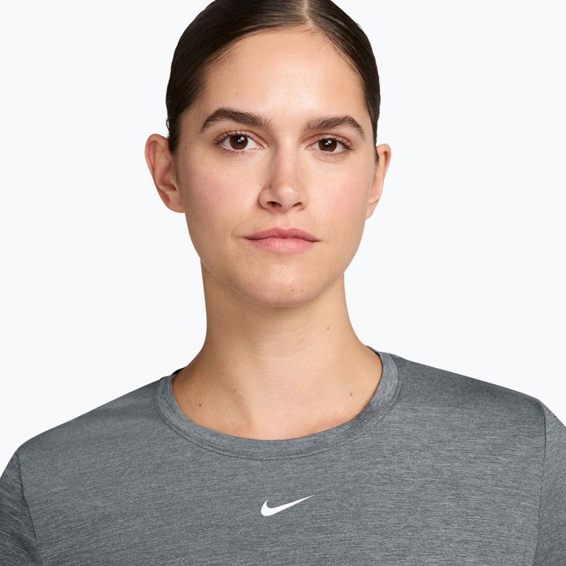 Dámské tričko Nike One Classic Dri-Fit smoke grey/heather/white 3