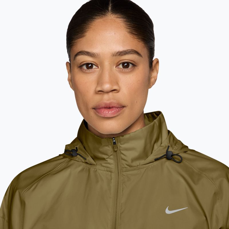 Dámská běžecká bunda Nike Tempo Repel olive flak 3