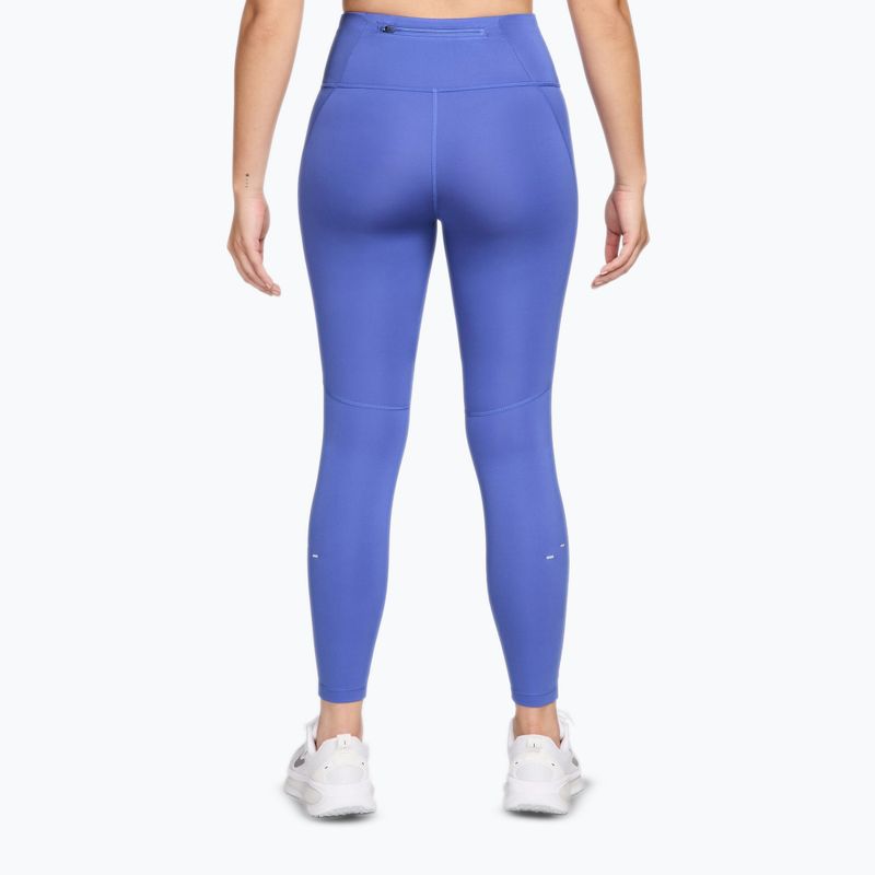 Dámské běžecké legíny Nike Tempo High-Waisted 7/8 sapphire 2