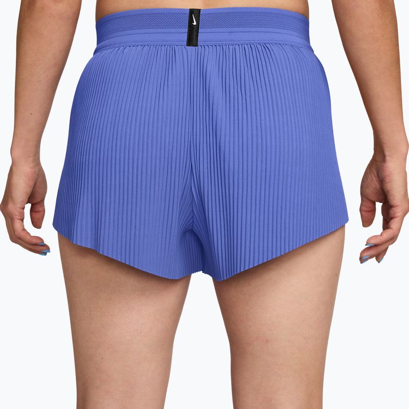 Dámské běžecké šortky Nike AeroSwift Dri-Fit ADV Mid-Rise 3" sapphire/black/white/black 2