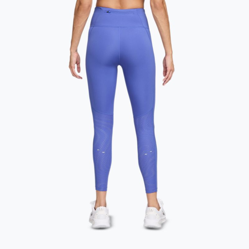 Dámské běžecké legíny Nike Tempo Flash High-Waisted 7/8 sapphire/white 2