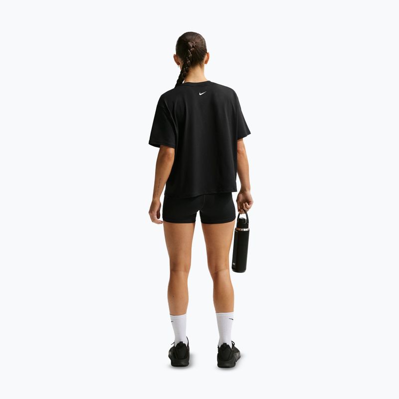 Dámské šortky Nike Pro Mid-Rise Biker 3" black/university gold/white 3