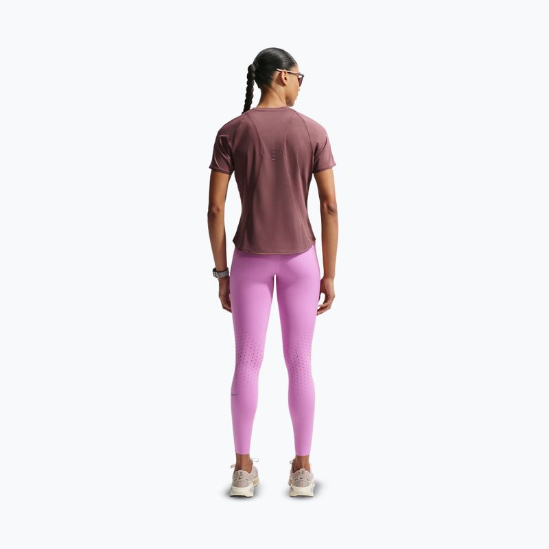 Dámské běžecké legíny Nike Swift 7/8 light magenta 3