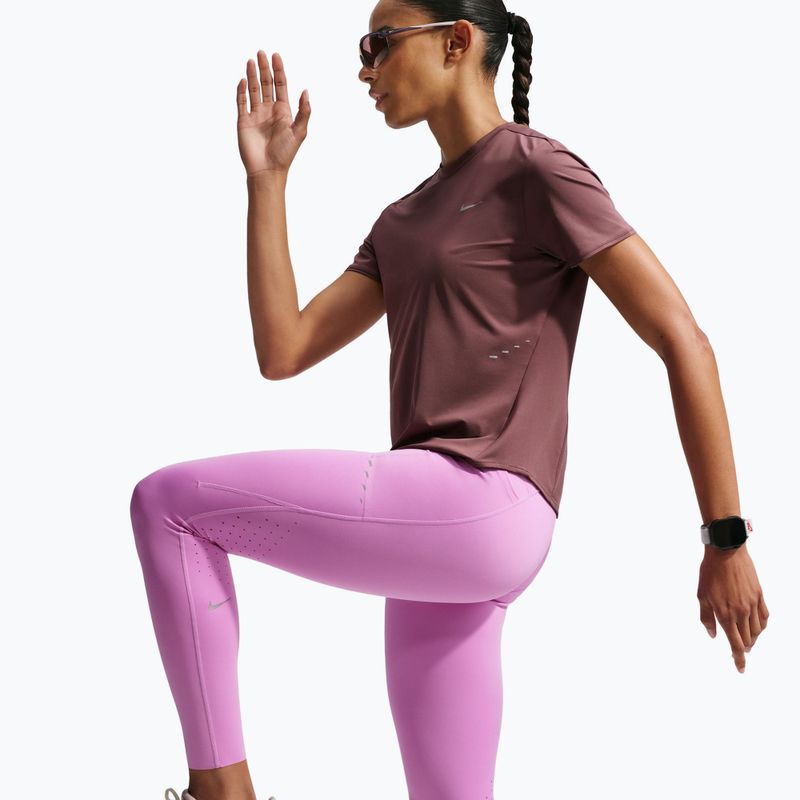 Dámské běžecké legíny Nike Swift 7/8 light magenta 4