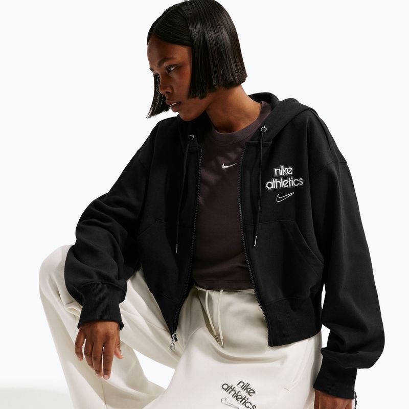 Dámská mikina Nike Phoenix Full-Zip Hoodie black 5