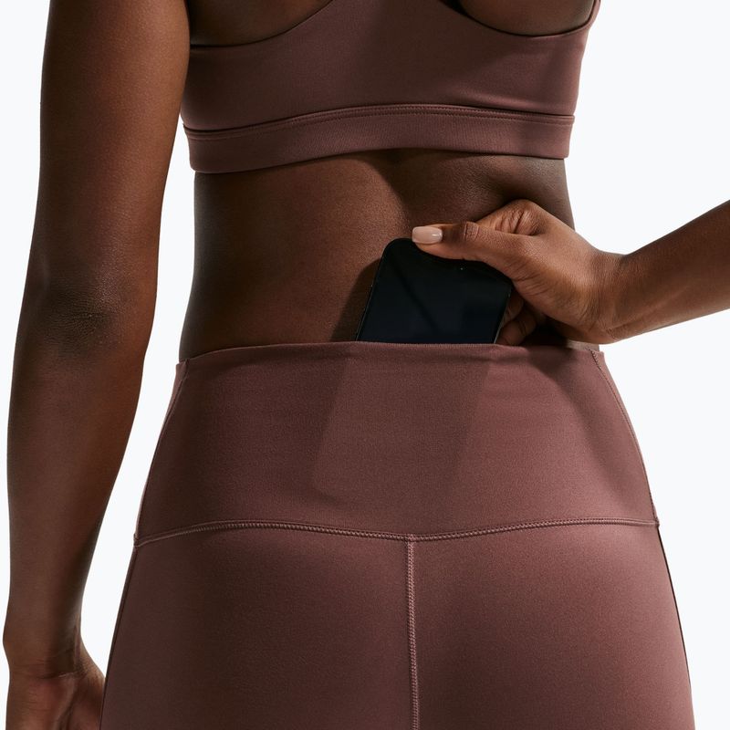 Dámské kraťasy Nike One Biker 5" light chocolate 6