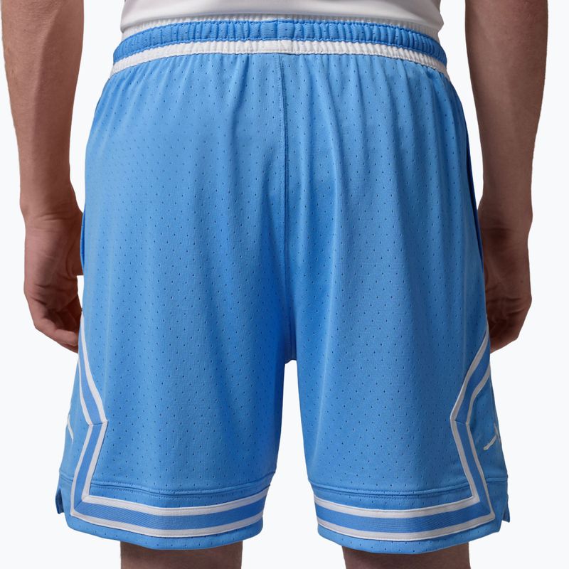 Pánské basketbalové šortky Jordan Mesh Diamond 4" university blue/white/white 3