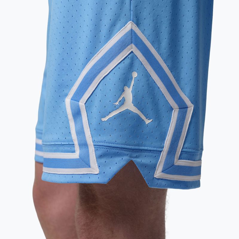 Pánské basketbalové šortky Jordan Mesh Diamond 4" university blue/white/white 6