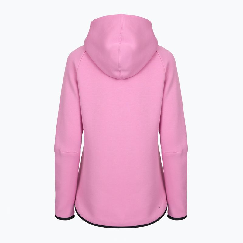 Dámská mikina  Nike Sportswear Tech Fleece Windrunner light magenta/black 5