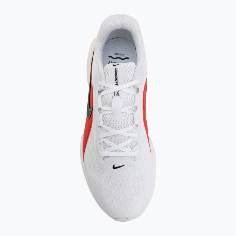 Pánské běžecké boty Nike Downshifter 14 white/summit white/bright crimson/black 5