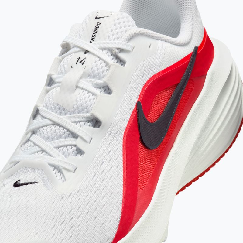 Pánské běžecké boty Nike Downshifter 14 white/summit white/bright crimson/black 7