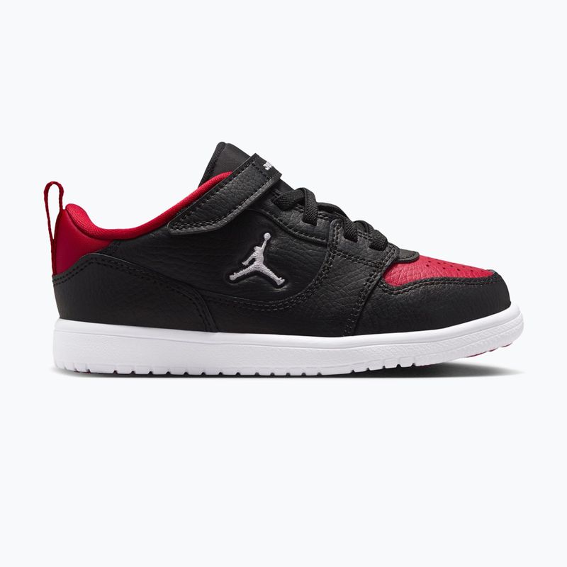 Buty dziecięce  Nike Jordan Court Connect Low black/gym red/white 8