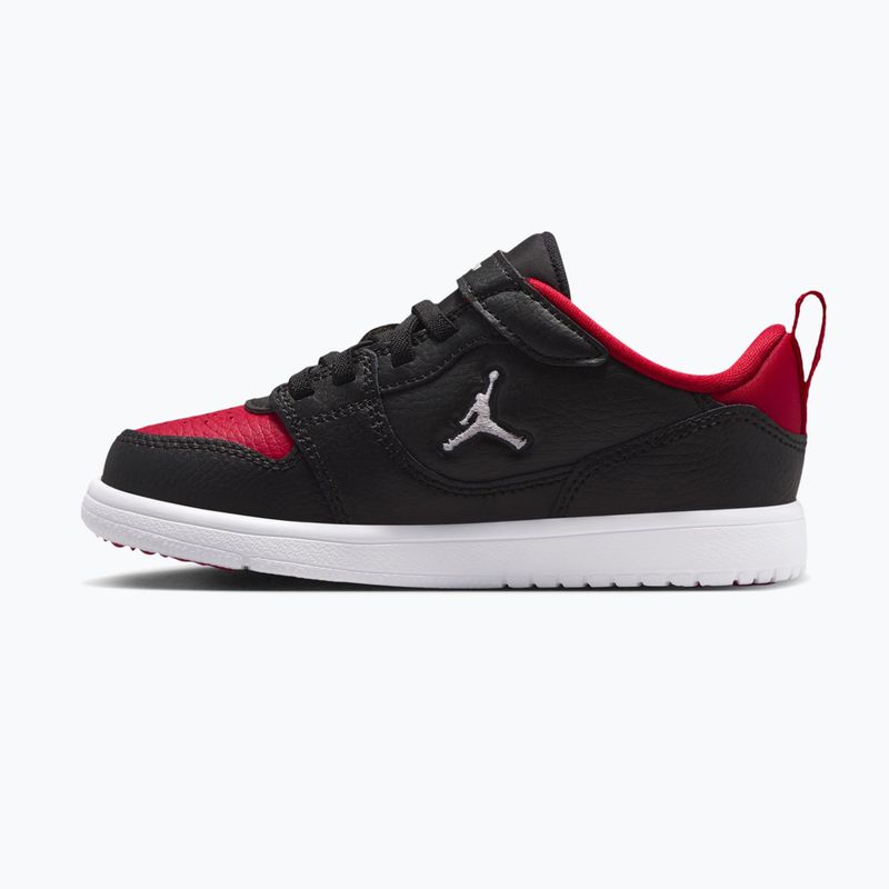 Dětské boty Nike Jordan Court Connect Low black/gym red/white 2