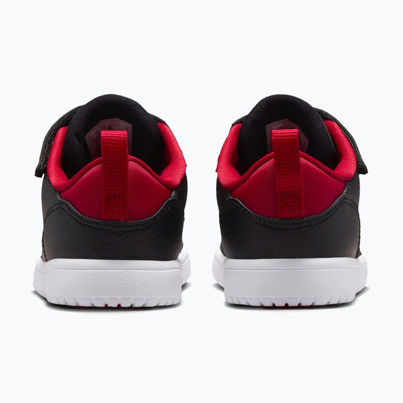 Buty dziecięce  Nike Jordan Court Connect Low black/gym red/white 11