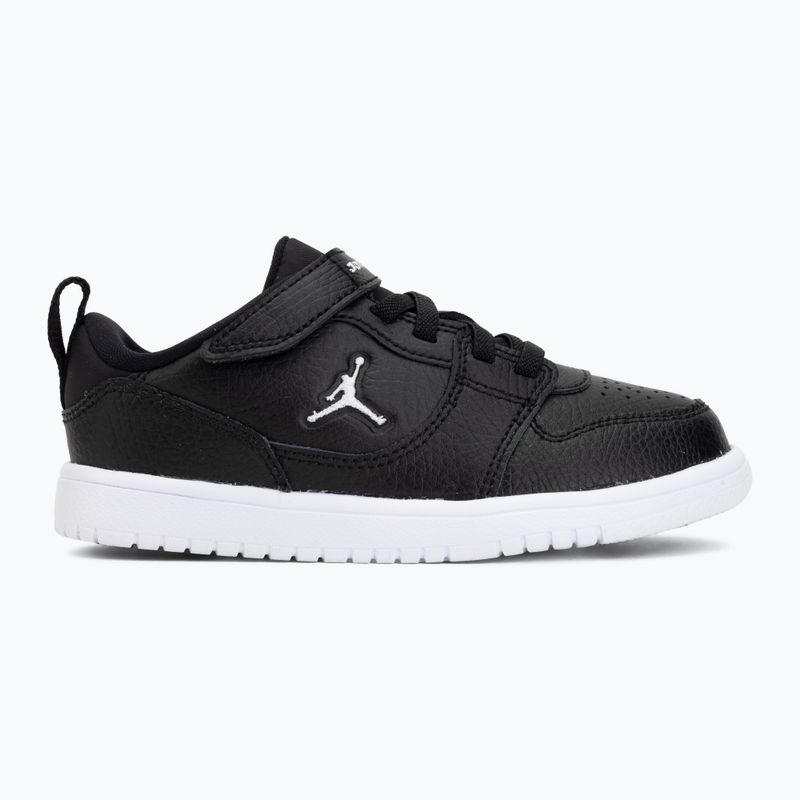 Dětská obuv Jordan Court Connect Low black/white 2