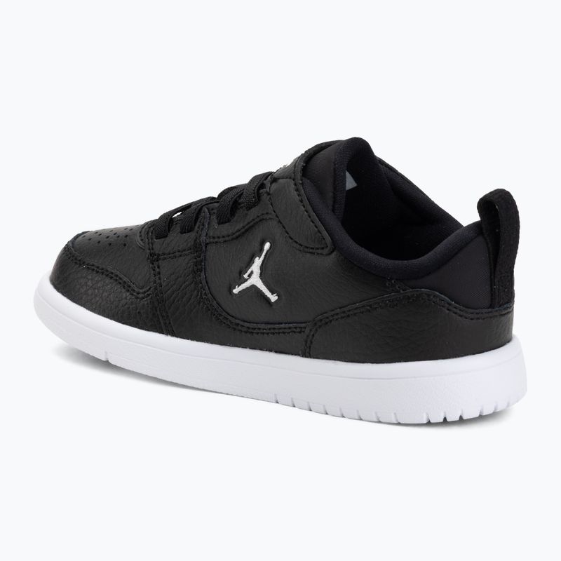 Dětská obuv Jordan Court Connect Low black/white 3