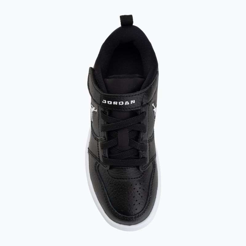 Dětská obuv Jordan Court Connect Low black/white 5