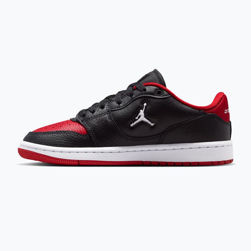 Dětské boty Nike Jordan Court Connect Low black/gym red/white 2