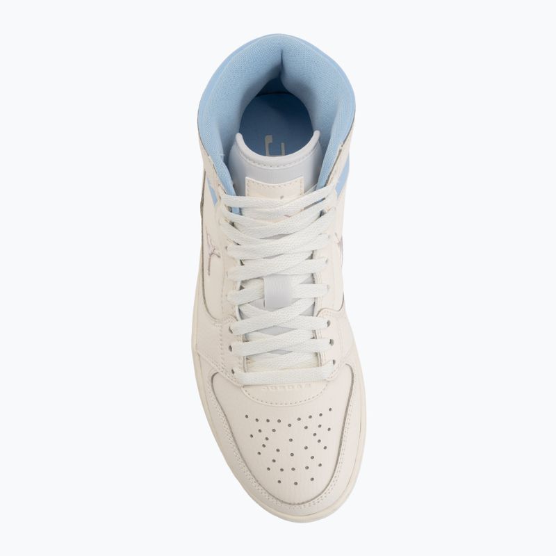 Dámské boty  Jordan Court Connect Mid pale ivory/psychic blue/particle rose 5