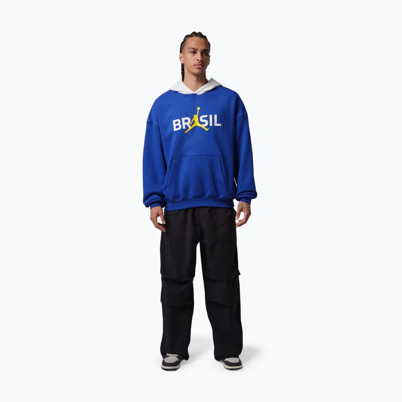 Pánská mikina Nike Jordan Brooklyn Fleece old royal/white 2