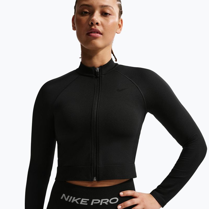 Dámská tréninková mikina Nike Pro Seamless black
