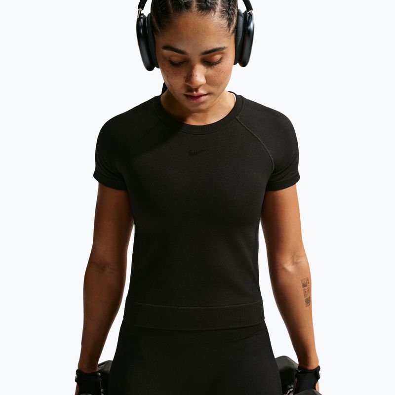 Dámské tréninkové tričko Nike Pro Seamless Dri-Fit black 4