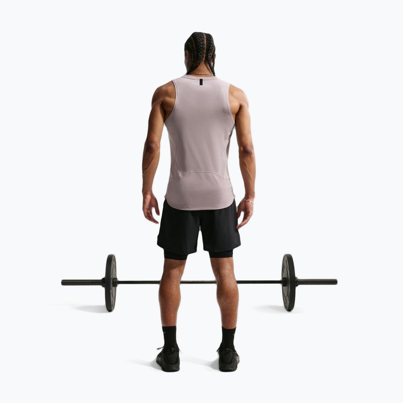 Pánské tréninkové tričko Nike Pro Training Dri-Fit light violet ore/black 3