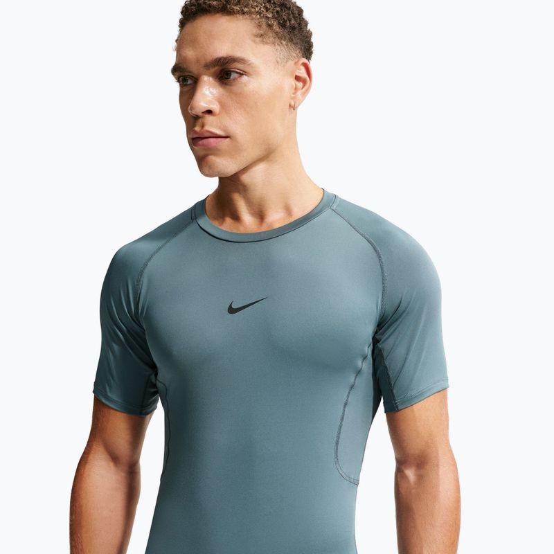 Pánské tréninkové tričko Nike Pro Dri-Fit Tight Fitness mineral slate/black 4