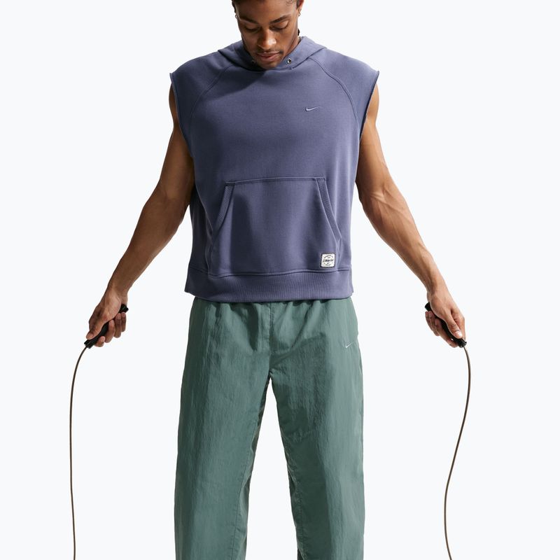 Pánské kalhoty Nike N.A.C. Dri-Fit Woven mineral slate/pale ivory/mineral slate 6