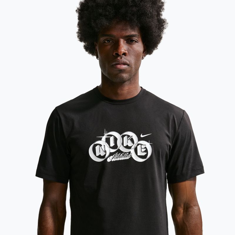 Pánské tréninkové tričko Nike Hyverse Dri-Fit Training black/white 4