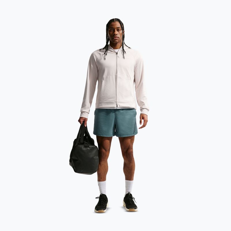 Pánské šortky Nike Athletic Club Dri-Fit 5" mineral slate/pale ivory/mineral slate 2