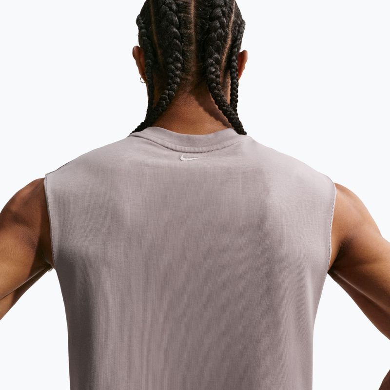 Pánské tréninkové tričko Nike Athletic Club Dri-Fit light violet ore/light violet ore 4