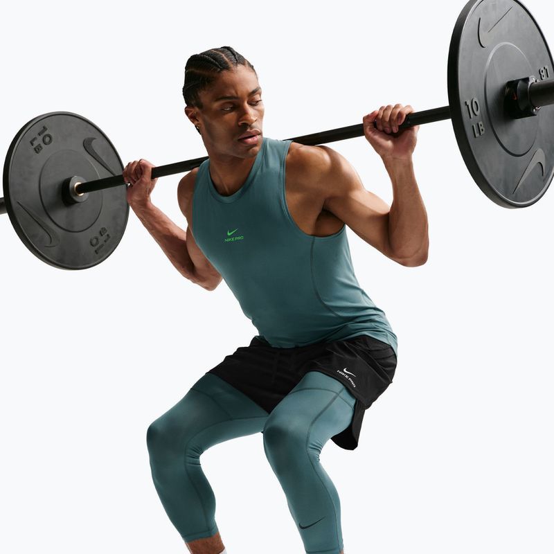 Pánské tréninkové legíny Nike Pro Dri-Fit 3/4 Tight Fitness mineral slate/black 6