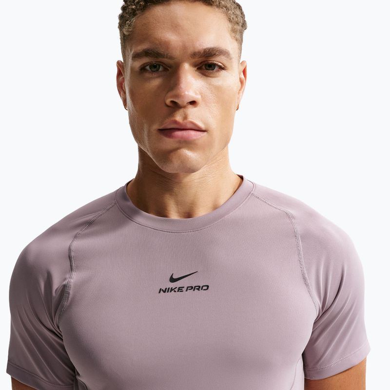 Pánské tréninkové tričko Nike Pro Training Dri-Fit light violet ore/black 5