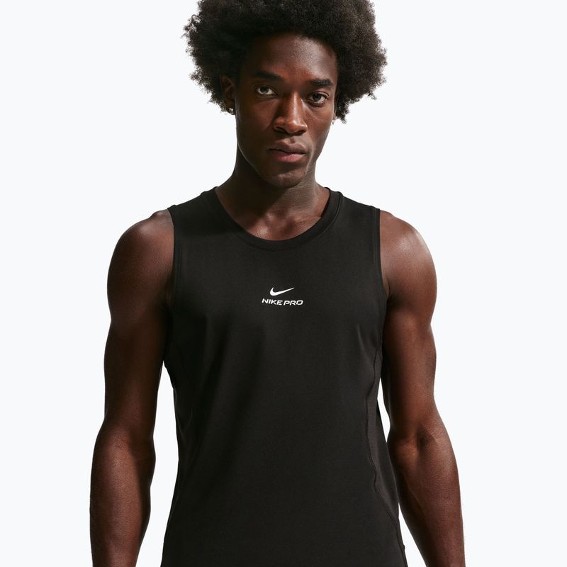 Pánské tréninkové tričko Nike Pro Training Dri-Fit black/white 4