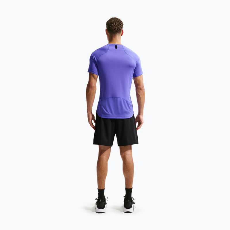 Pánské tréninkové tričko Nike Pro Training Dri-Fit persian violet/black 3