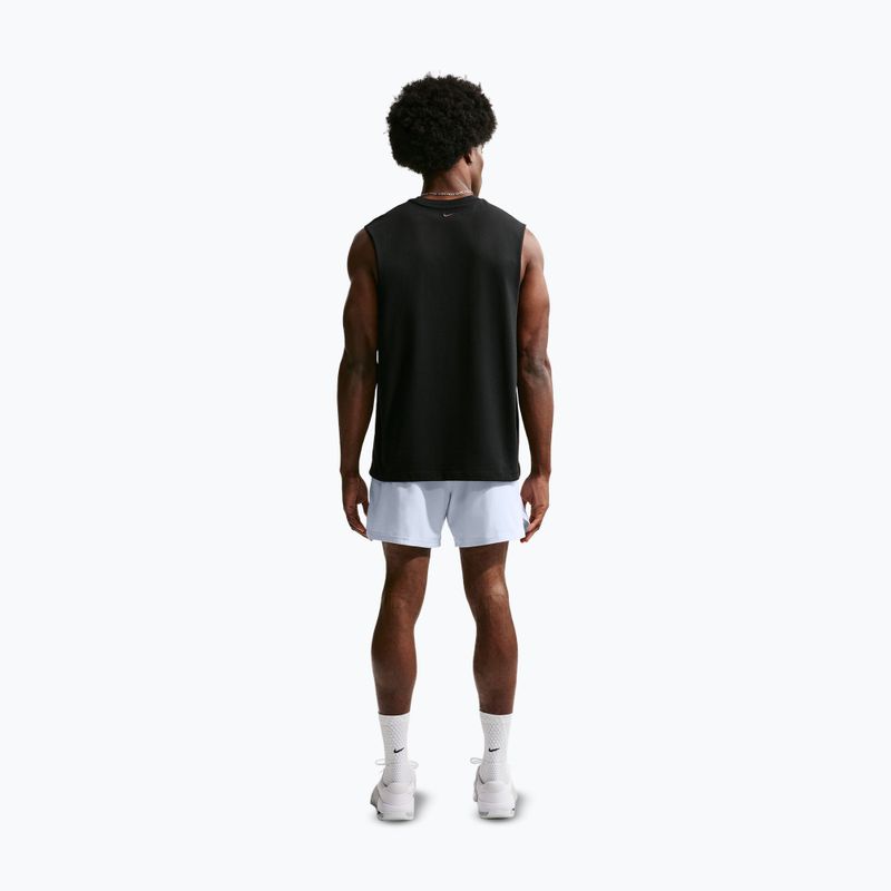 Pánské tréninkové šortky Nike N.A.C. Dri-Fit 5" hydrogen blue/black/light armory blue 3