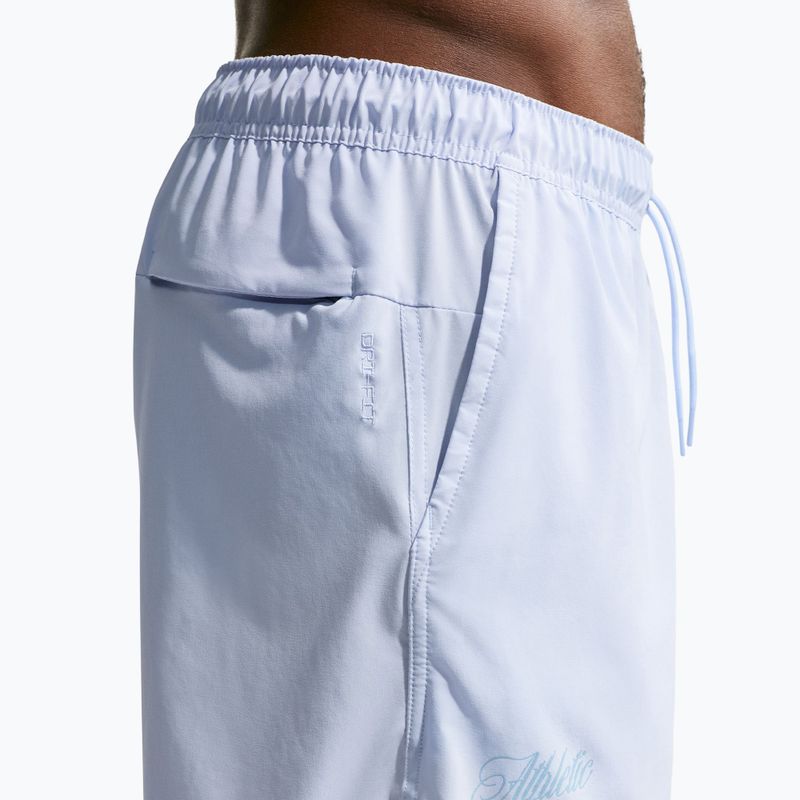 Pánské tréninkové šortky Nike N.A.C. Dri-Fit 5" hydrogen blue/black/light armory blue 5