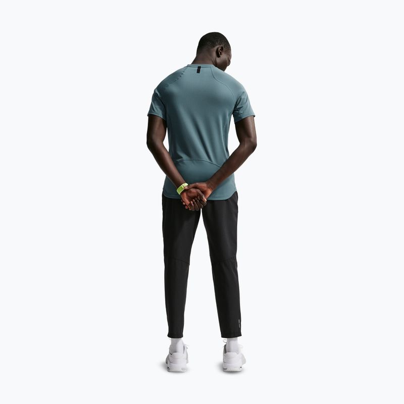 Pánské tréninkové tričko Nike Pro Training Dri-Fit mineral slate/green strike 3