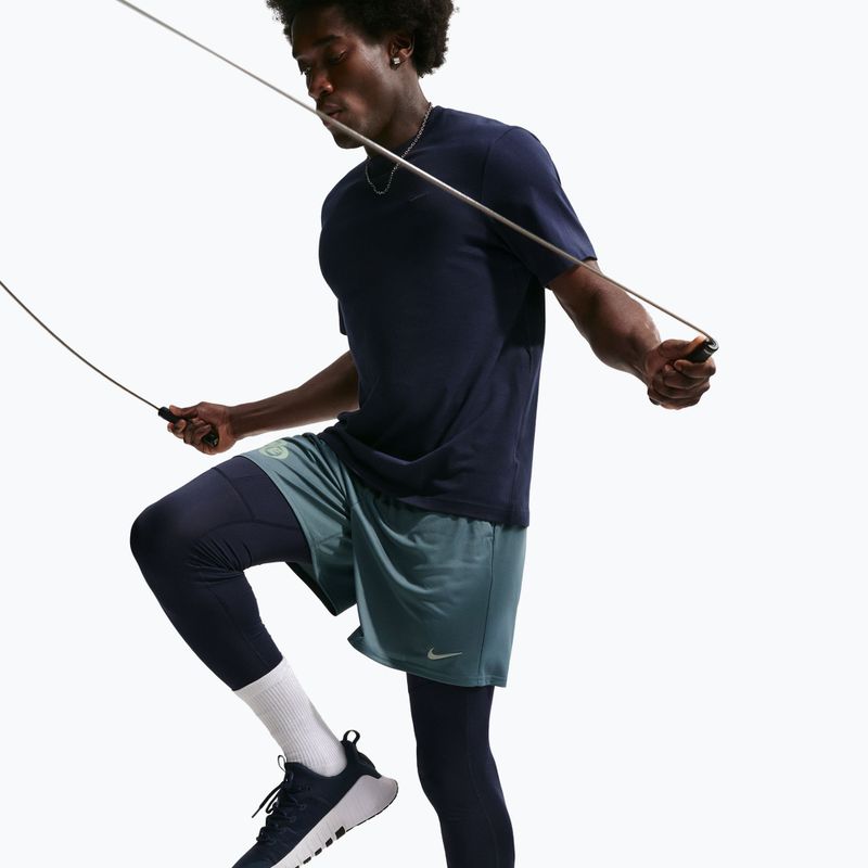 Pánské tréninkové šortky Nike Flex Dri-Fit 7" mineral slate/steam 6