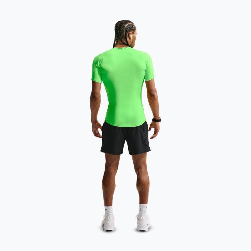 Pánské tréninkové tričko Nike Pro Dri-Fit Tight Fitness green strike/black 3